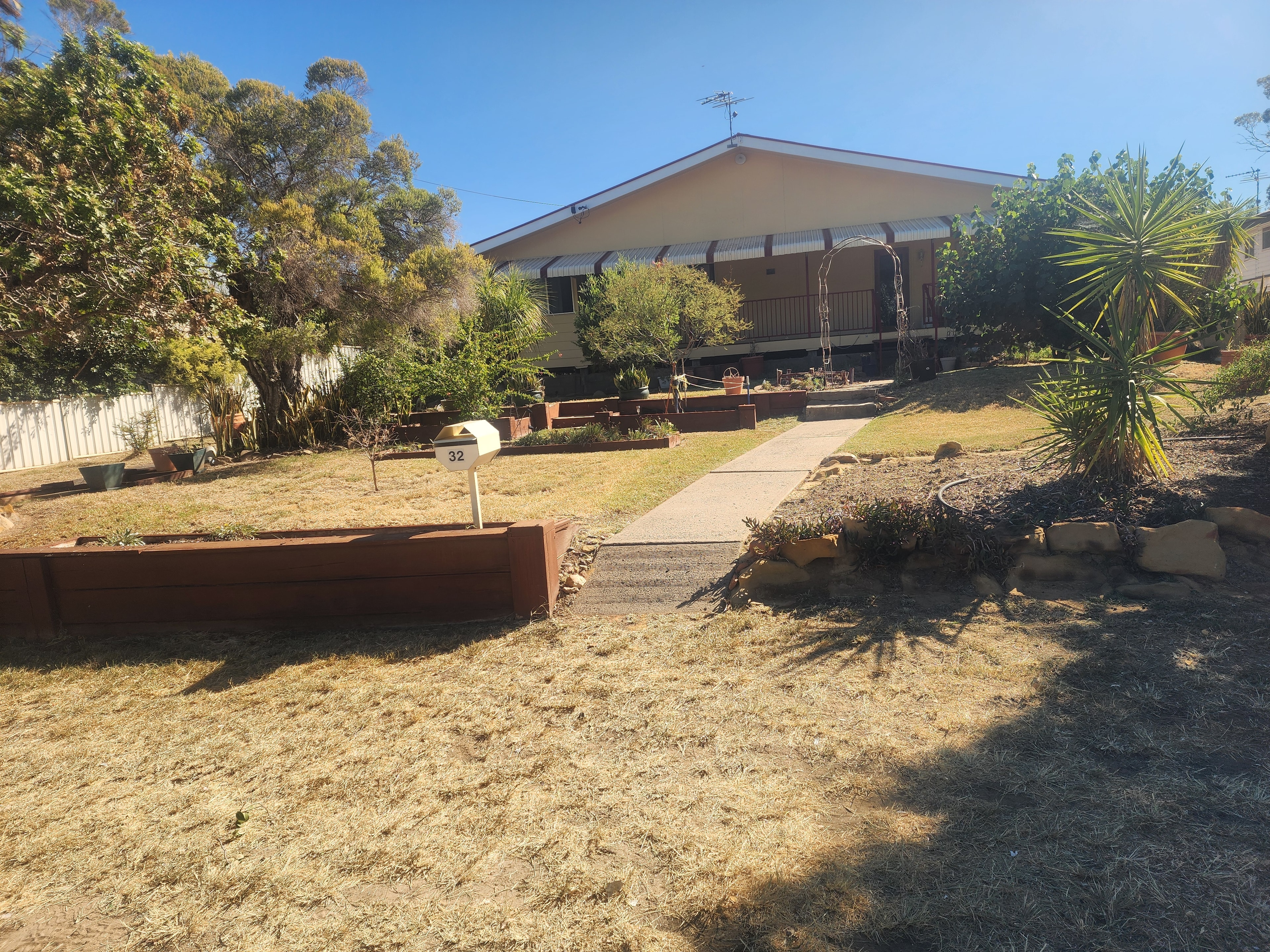 Raised Garden Beds — Before