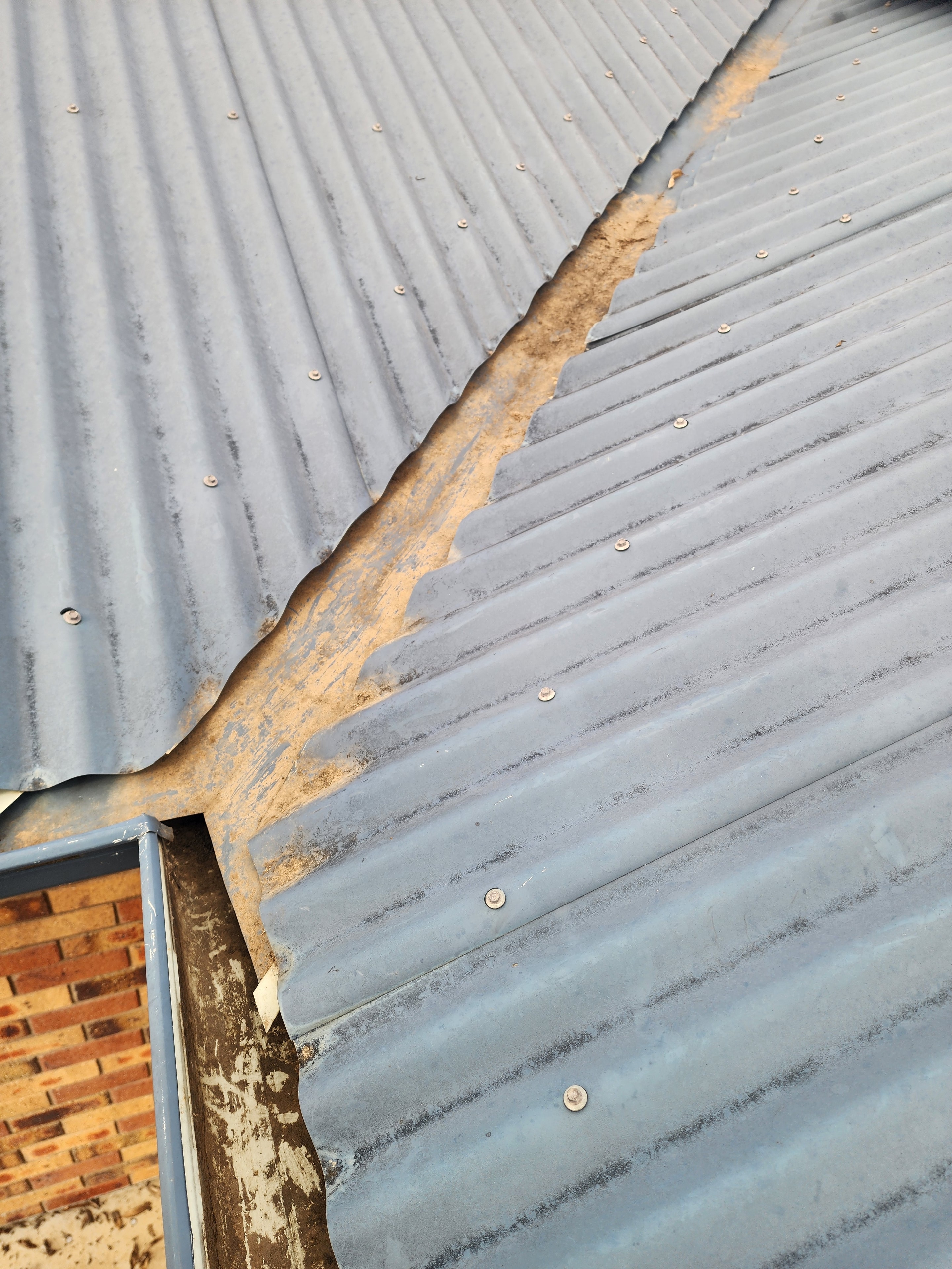 Gutter Cleaning — Debris Build-Up